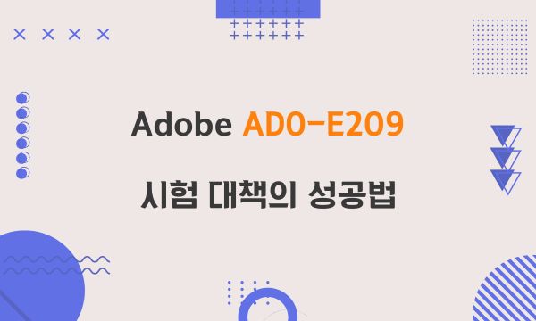 Adobe AD0-E209 시험 대책의 성공법